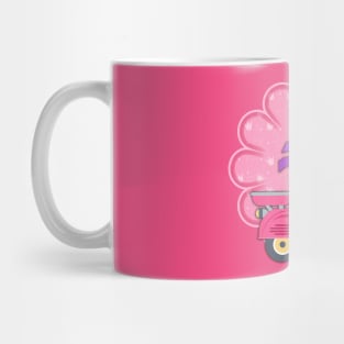 kitty on Vespa Mug